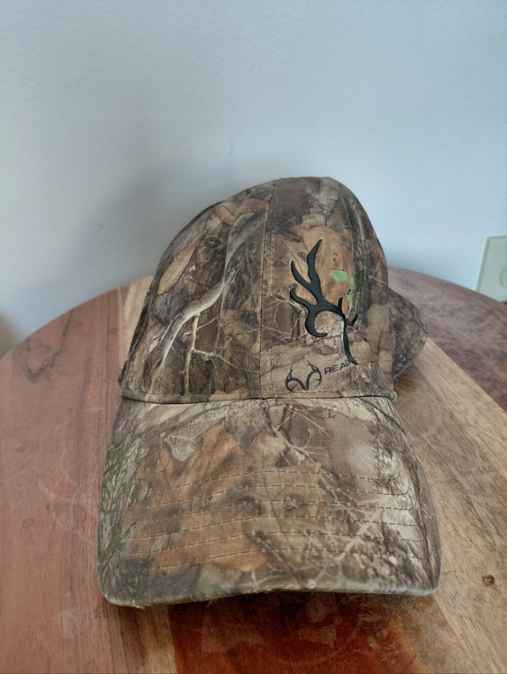Realtree Bone Collector Camoflauge Camo Hunting Outdoors Hat Sz L/XL
